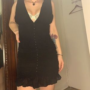 Forever 21 Ruched Mini Dress.